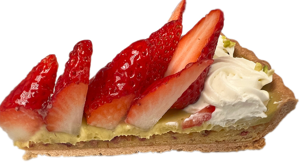 静岡県産"きらぴ香"とピスタチオのタルト