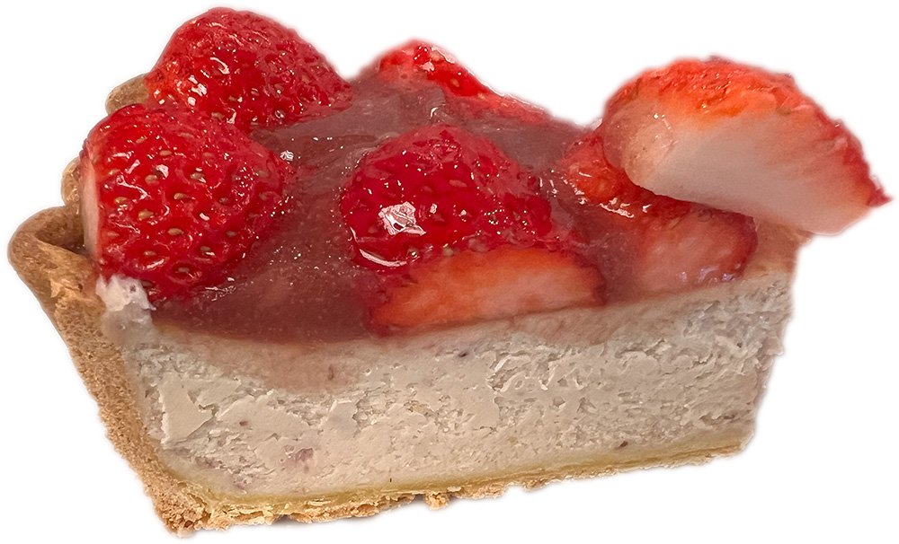 イチゴとベイクドチーズのタルト