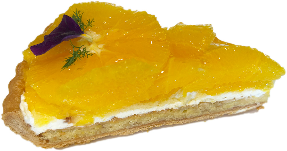 静岡県浜松市産"白柳ネーブル"のタルト